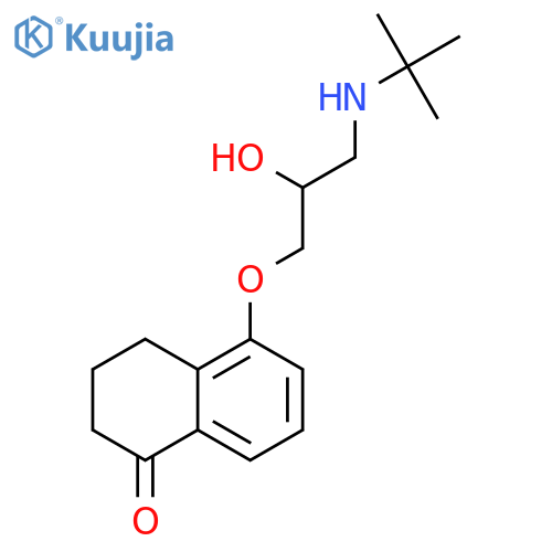 (S)-5-(3-(tert-Butylamino)-2-hydroxypropoxy)-3,4-dihydronaphthalen-1(2H)-one structure