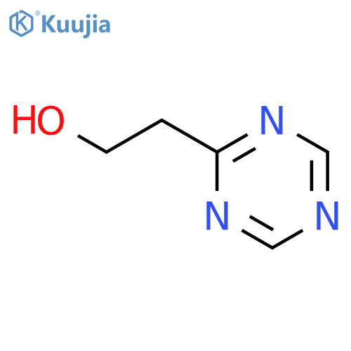 2-(1,3,5-triazin-2-yl)ethan-1-ol structure