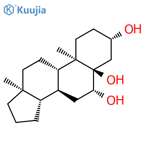 (3S,5R,6R,8S,9S,10R,13S,14S)-10,13-Dimethylhexadecahydro-1H-cyclopenta[a]phenanthrene-3,5,6-triol structure