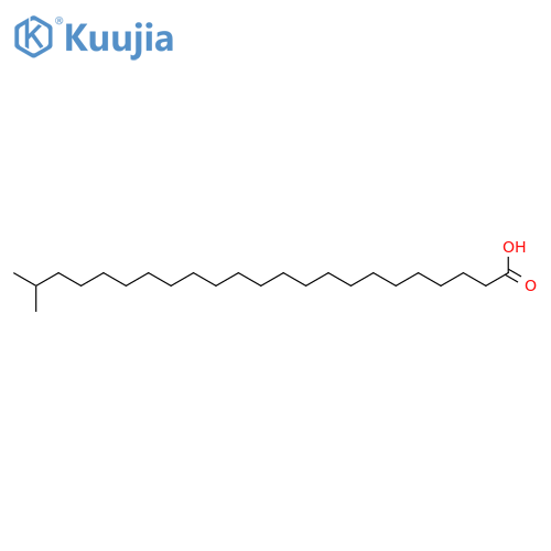 22-methyl-tricosanoic acid structure