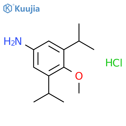 3,5-Diisopropyl-4-methoxy-phenylaminehydrochloride structure