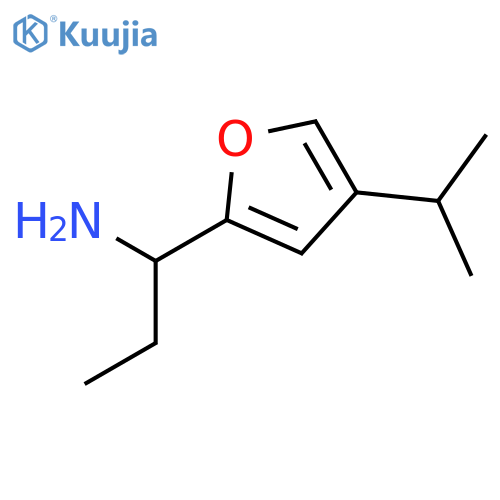 (R)-1-(4-Isopropylfuran-2-yl)propylamine structure