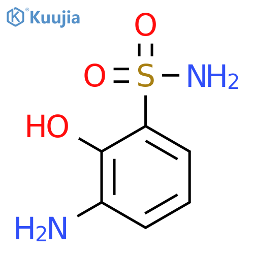 3-Amino-2-hydroxybenzenesulfonamide structure