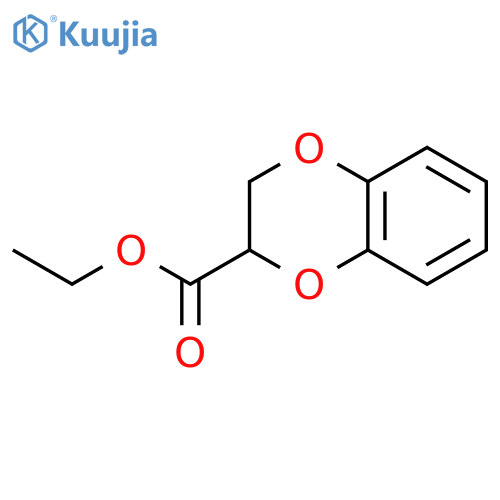 2,3-Dihydro-1,4-benzodioxin-2-carboxylic Acid Ethyl Ester structure