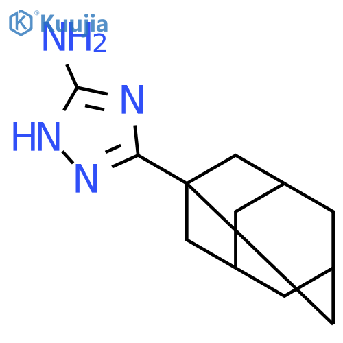 5-Adamantan-1-yl-4H-1,2,4-triazol-3-ylamine structure