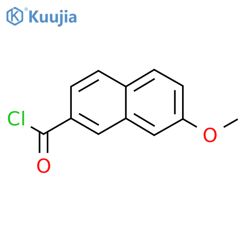 7-Methoxynaphthalene-2-carbonyl chloride structure