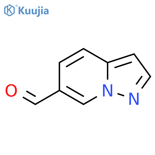 pyrazolo[1,5-a]pyridine-6-carbaldehyde structure
