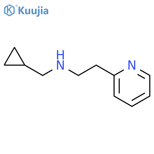 (cyclopropylmethyl)[2-(pyridin-2-yl)ethyl]amine structure