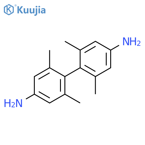[1,1'-BIPHENYL]-4,4'-DIAMINE, 2,2',6,6'-TETRAMETHYL- structure
