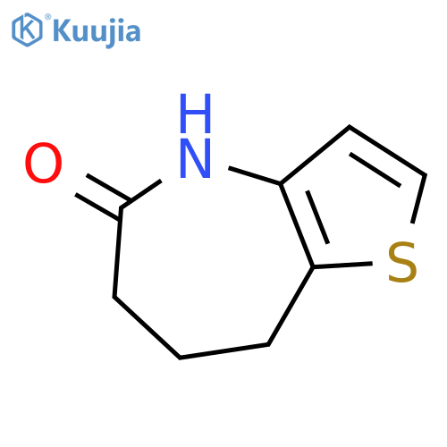 7,8-Dihydro-4H-thieno3,2-bazepin-5(6H)-one structure