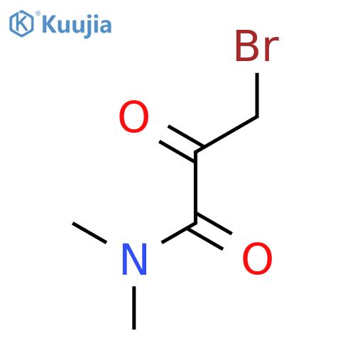 PROPANAMIDE, 3-BROMO-N,N-DIMETHYL-2-OXO- structure