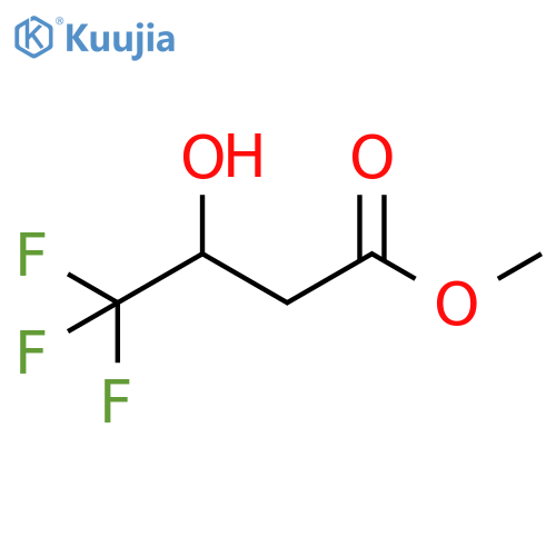 methyl 4,4,4-trifluoro-3-hydroxybutanoate structure