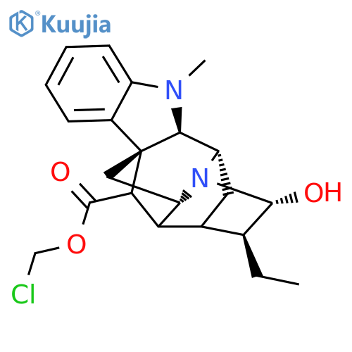 Ajmalan-17,21-diol,17-(2-chloroacetate), (17R,21a)- structure