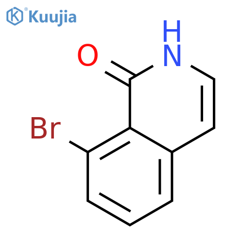 8-bromoisoquinolin-1-ol structure