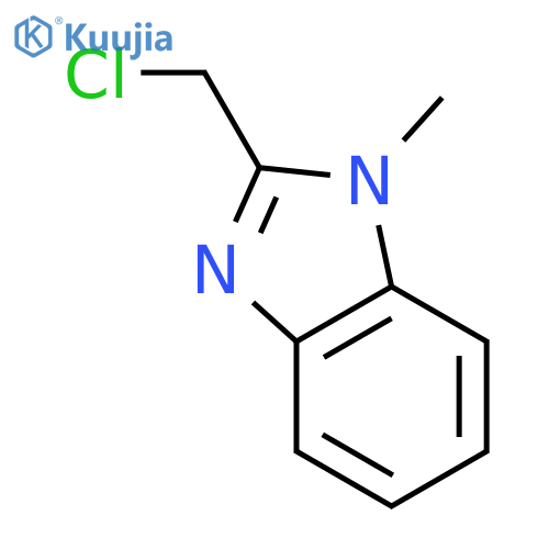 2-Chloromethyl-1-methyl-1H-benzoimidazole structure
