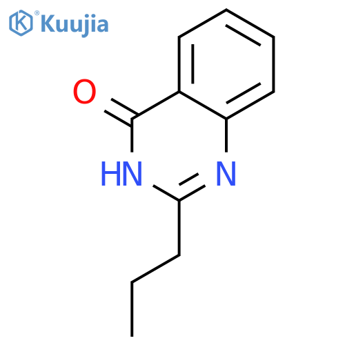 4(3H)-Quinazolinone,2-propyl- structure