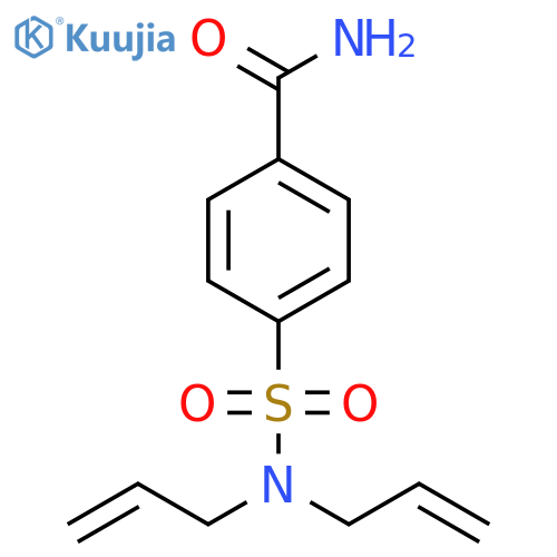 4-bis(prop-2-en-1-yl)sulfamoylbenzamide structure