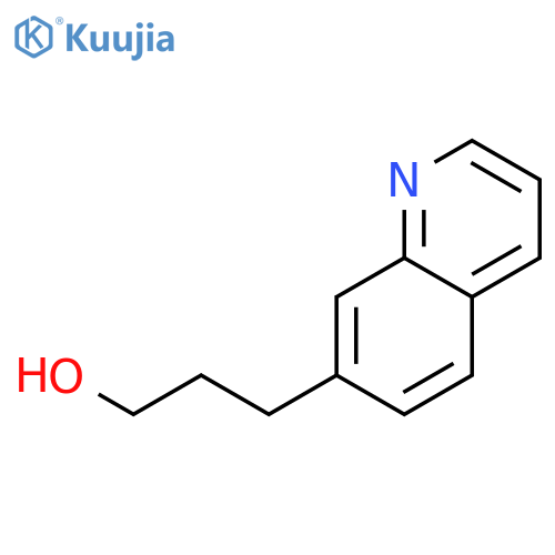 3-(quinolin-7-yl)propan-1-ol structure