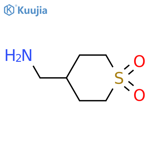 (1,1-dioxothian-4-yl)methanamine structure