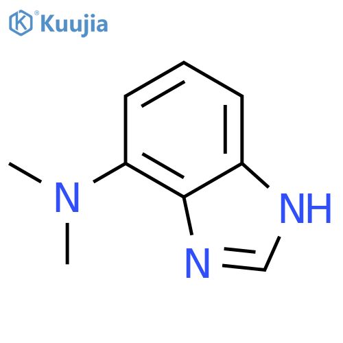 1H-Benzimidazol-4-amine, N,N-dimethyl- structure