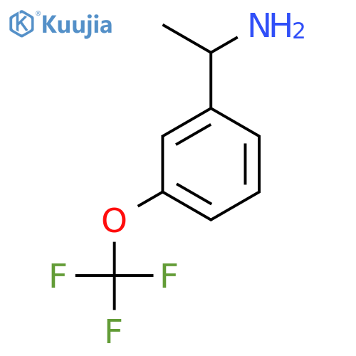 1-[3-(trifluoromethoxy)phenyl]ethanamine structure