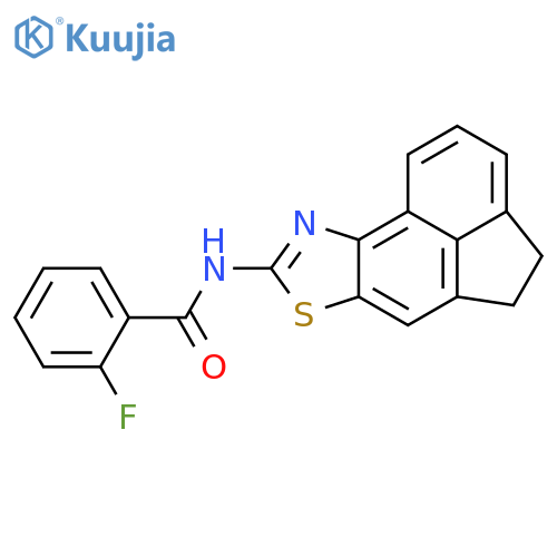 2-fluoro-N-{5-thia-3-azatetracyclo6.6.1.0^{2,6}.0^{11,15}pentadeca-1(15),2(6),3,7,11,13-hexaen-4-yl}benzamide structure