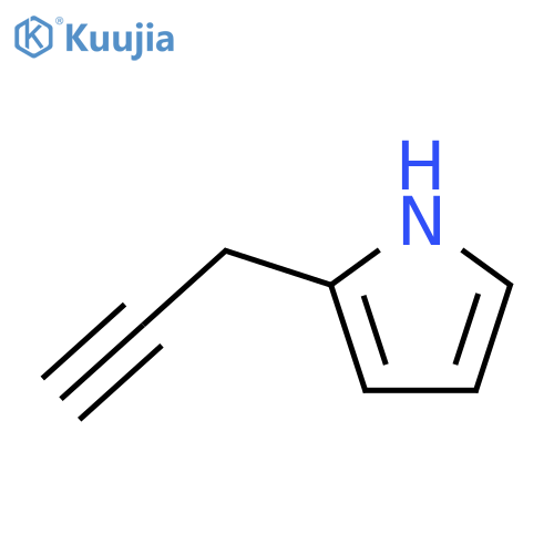 2-(prop-2-yn-1-yl)-1H-pyrrole structure