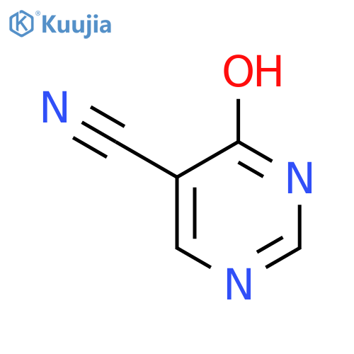 4-Hydroxypyrimidine-5-carbonitrile structure