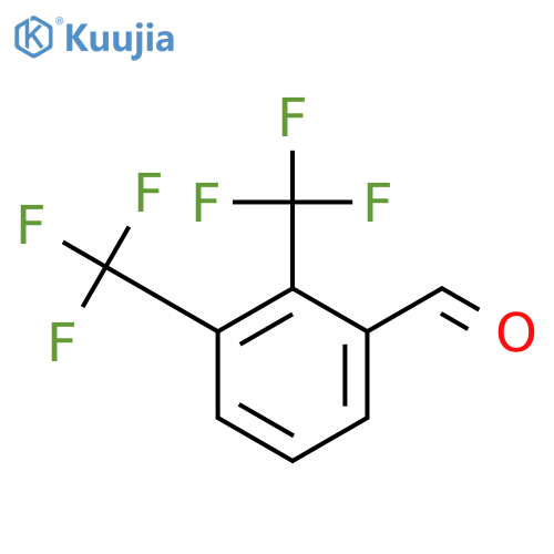 2,3-Bis(trifluoromethyl)benzaldehyde structure