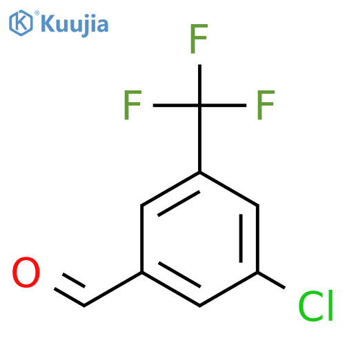 3-Chloro-5-(trifluoromethyl)benzaldehyde structure
