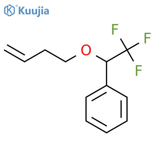 1-[1-(3-Butenyloxy)-2,2,2-trifluoroethyl]benzene structure