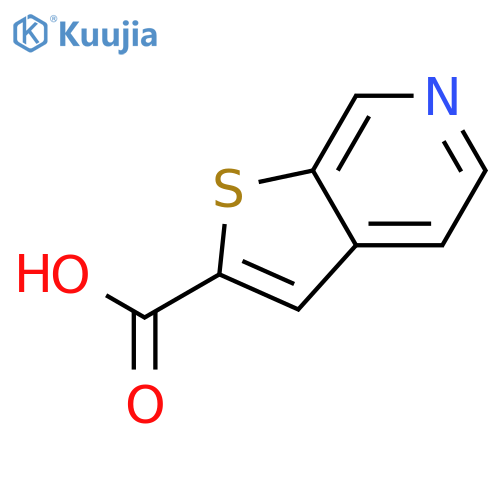 Thieno[2,3-c]pyridine-2-carboxylic acid structure
