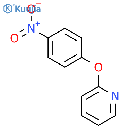 Pyridine, 2-(4-nitrophenoxy)- structure