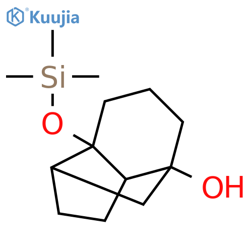 1,4-Methano-4H-inden-4-ol, octahydro-7a-[(trimethylsilyl)oxy]- structure