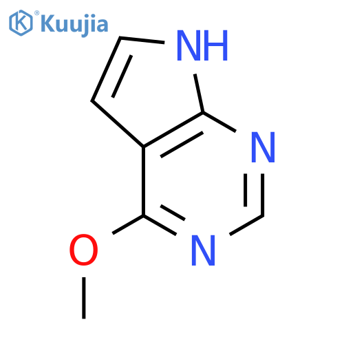 4-methoxy-7H-pyrrolo[2,3-d]pyrimidine structure