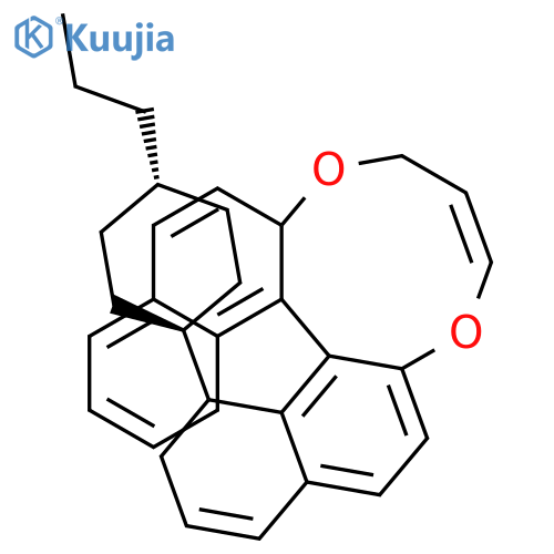 4H-Dinaphtho[2,1-f:1',2'-h][1,5]dioxonin, 5,6-dihydro-5-(trans-4-propylcyclohexyl)- structure