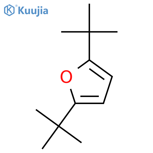 2,5-Di-tert-butylfuran structure