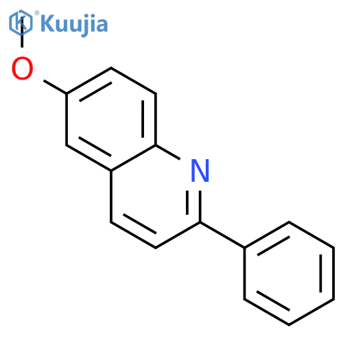 6-Methoxy-2-phenylquinoline structure