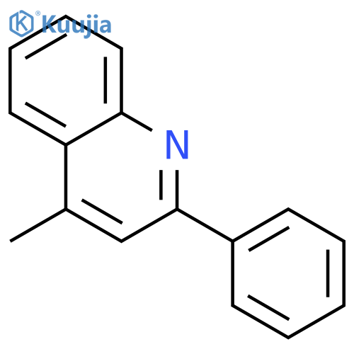 4-Methyl-2-phenylquinoline structure