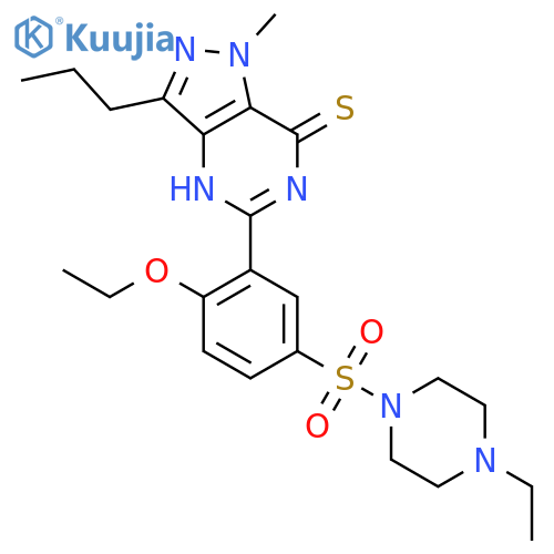 Thiohomo Sildenafil structure