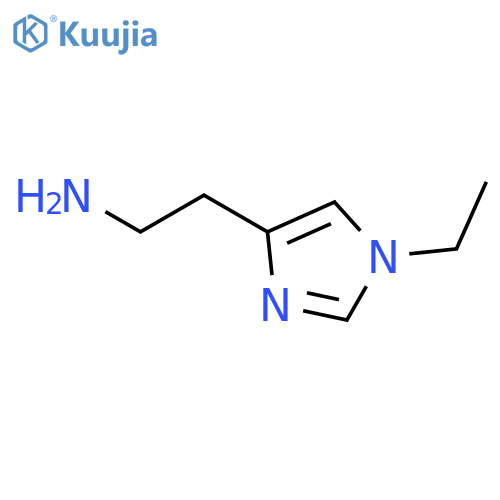 1-ethyl-1H-Imidazole-4-ethanamine structure