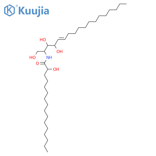 2-Amino-5-octadecene-1,3,4-triol; (2ξ,3ξ,4ξ,5E)-form, N-(2-Hydroxyhexadecanoyl) structure