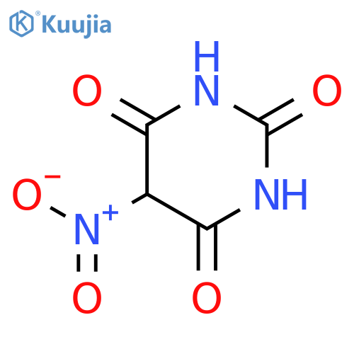 5-Nitrobarbituric acid structure