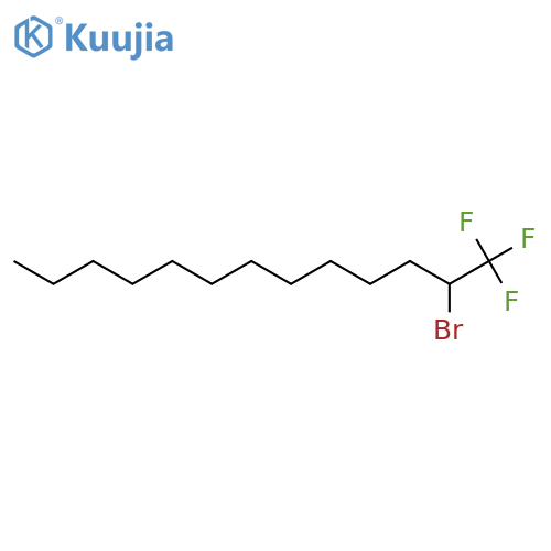 Tridecane, 2-bromo-1,1,1-trifluoro- structure