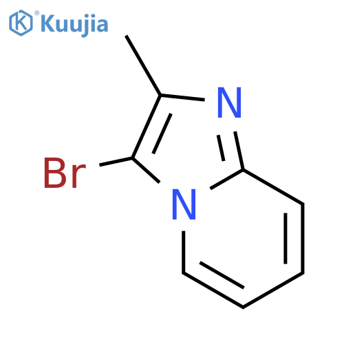 3-bromo-2-methylimidazo[1,2-a]pyridine structure