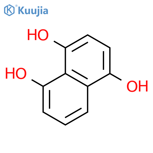 naphthalene-1,4,5-triol structure