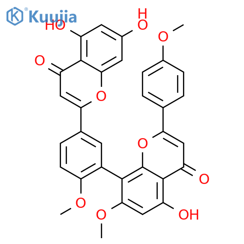 Kayaflavone structure