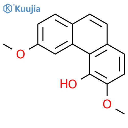 4-Phenanthrenol,3,6-dimethoxy- structure