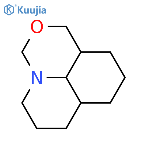 Octahydro-1H,3H-pyrido[3,2,1-ij]benzoxazine; (3aR,6aS,10aR)-form structure