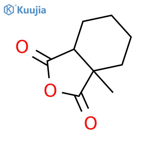 Hexahydro-3a-methyl-1,3-isobenzofurandione structure